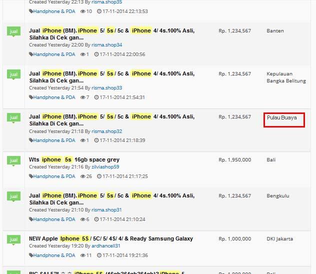 &#91;KASKUS TIPS&#93; Filter FJB Spam, hindari penipu saat cari barang online