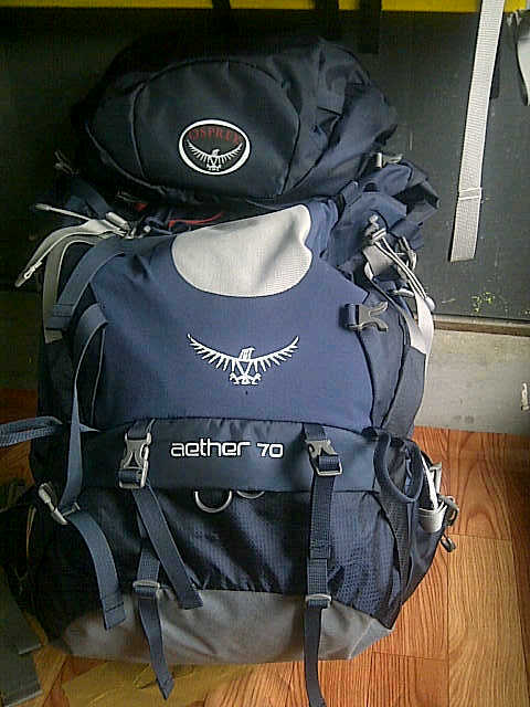 dijual osprey aether 70 (2nd)