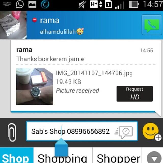 Testimonial Sabs Shop