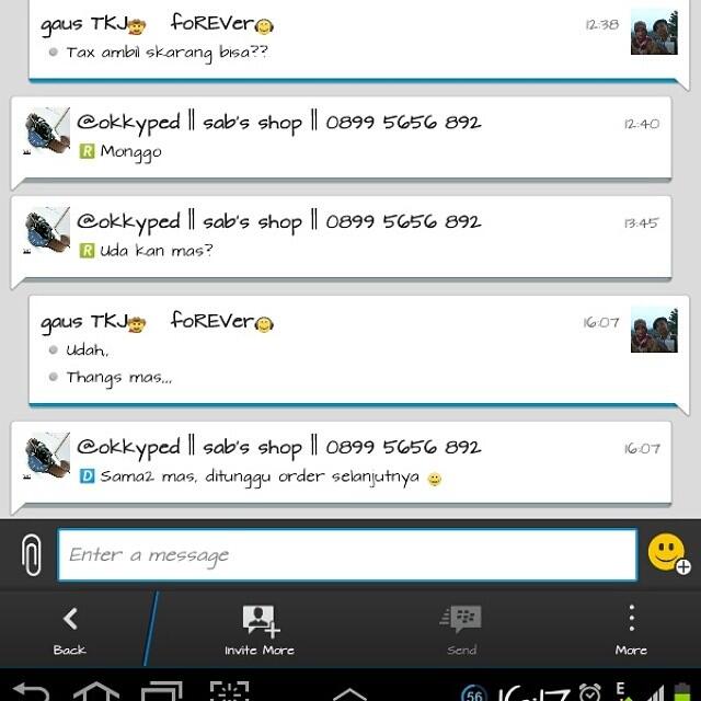 Testimonial Sabs Shop