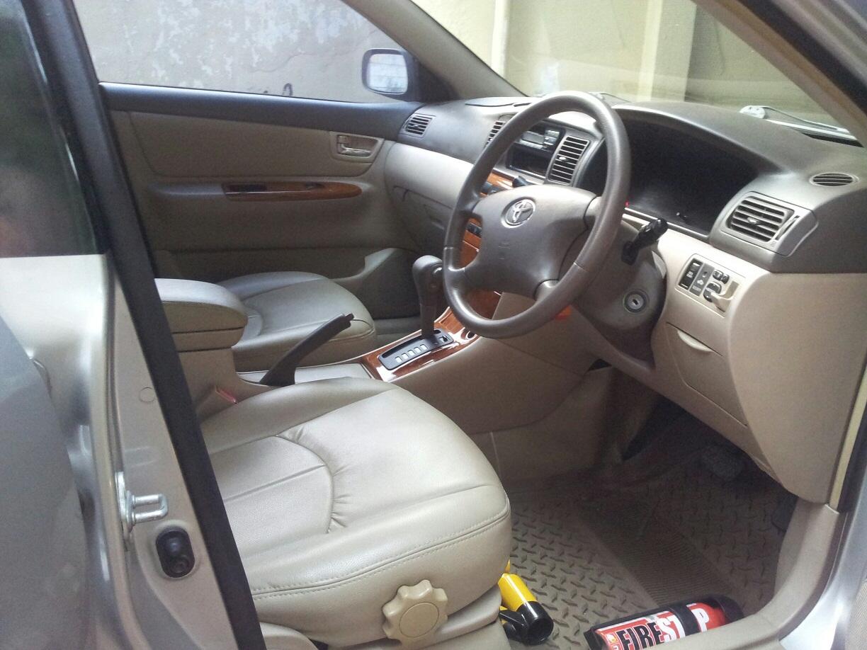 JUAL TOYOTA COROLLA ALTIS 1.8 G MATIC 2001 SILVER