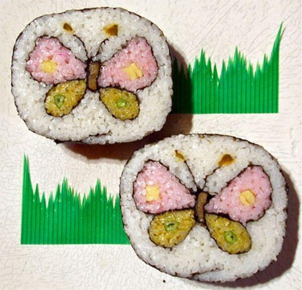 &quot; Sushi &quot; ini begitu menarik dilihat , tapi keburu dingin kalau gak segera di lahap !