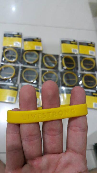 Rubber Gelang nike nba standup i promise livestrong active faith etc