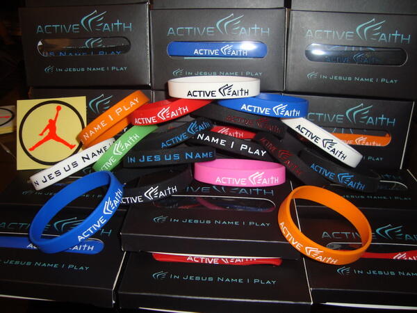 Rubber Gelang nike nba standup i promise livestrong active faith etc
