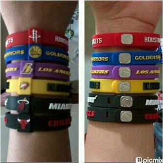 Rubber Gelang nike nba standup i promise livestrong active faith etc