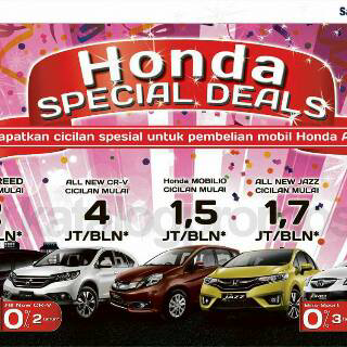 SEGERA MILIKI MOBIL HONDA DENGAN PROMO YANG MENARIK DAN CICILAN YANG RENDAH
