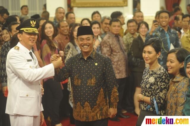  Peristiwa Ahok Dilantik Jokowi Jadi Gubernur DKI Hari Ini Pukul 14.00.WIB