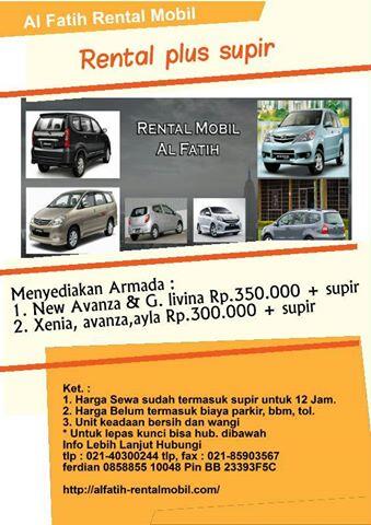 sewa mobil di jakarta