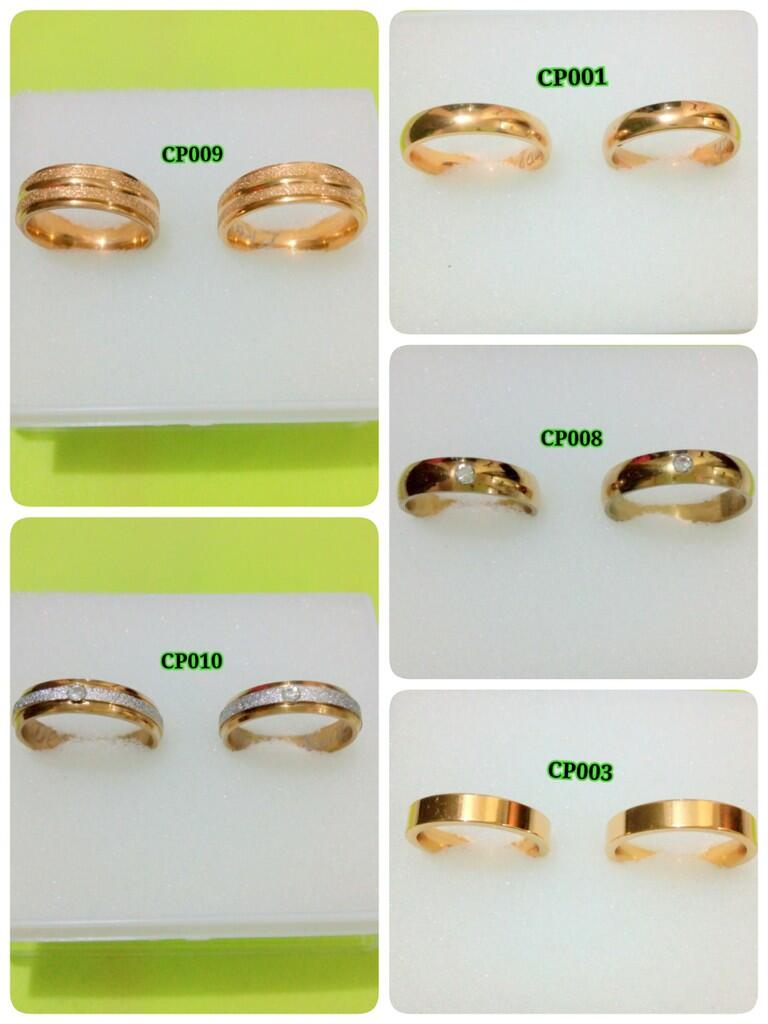 Set perhiasan lapis emas 18k
