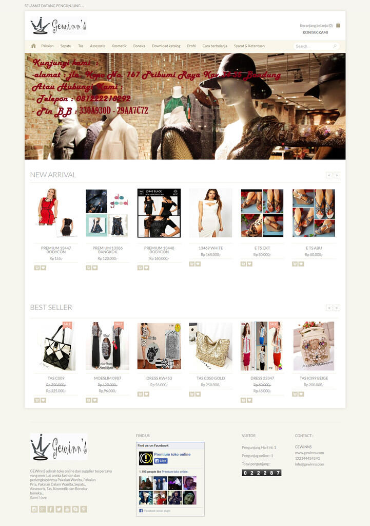 &#91;SHARE&#93; Script Online Shop Template Responsive..Gratiss..