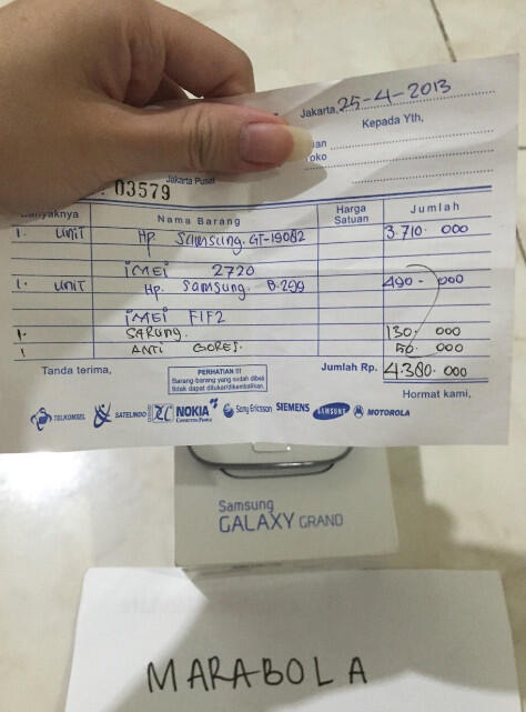 JUAL SAMSUNG GALAXY GRAND