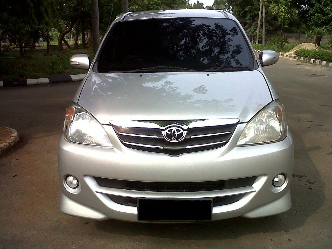 Toyota Avanza Tipe S 1.5 VVTi At Matic th 2007 Silver