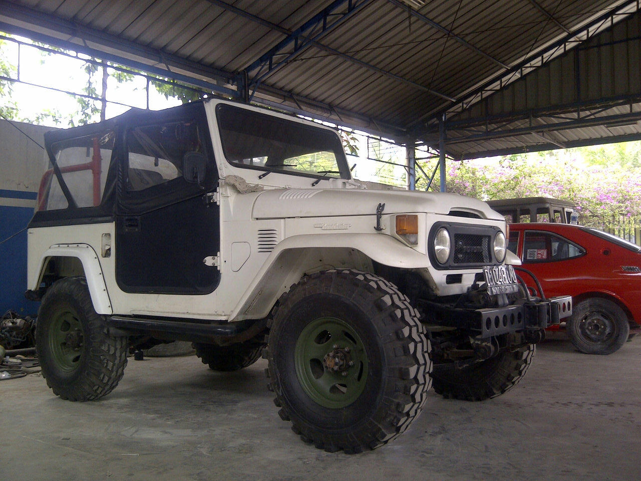 Toyota jeep kanvas 1978