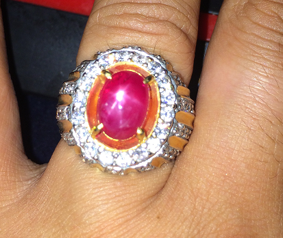 Star Ruby Koleksi pribadi for sell