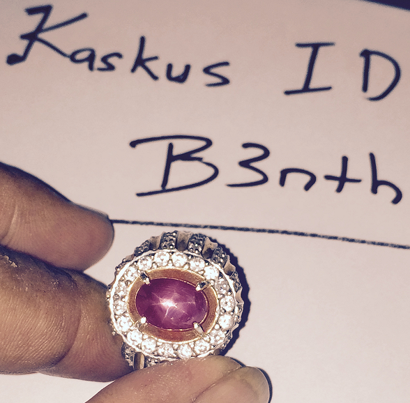 Star Ruby Koleksi pribadi for sell