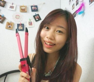 Catok Rambut Pink Nova 2 in 1 Bisa Lurus & Bergelombang