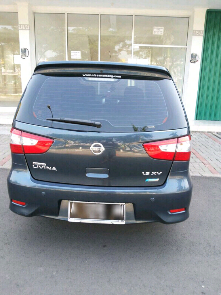 nissan grandlivina 2013 XV biru dongker manual
