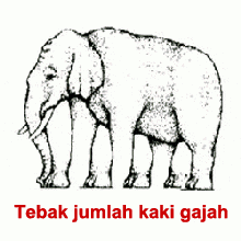 Bantuin hitung dong.. Berapa sih jumlah kaki hewan ini ??