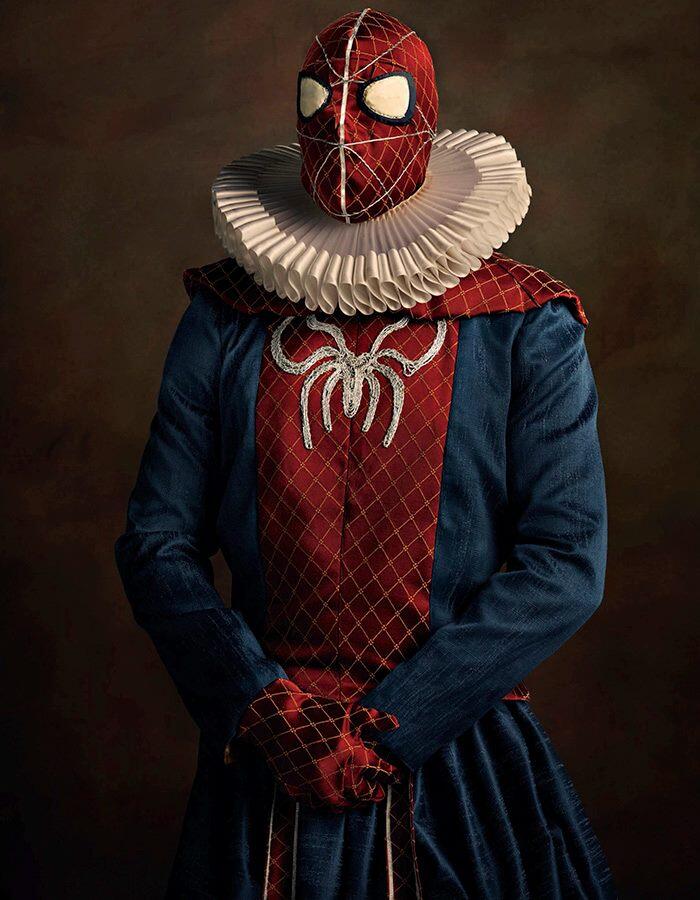 Kostum Para Superhero Versi Abad Ke-16