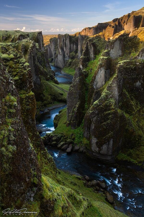 Fjaðrárgljúfur, Canyon (Ngarai) Terindah di Dunia