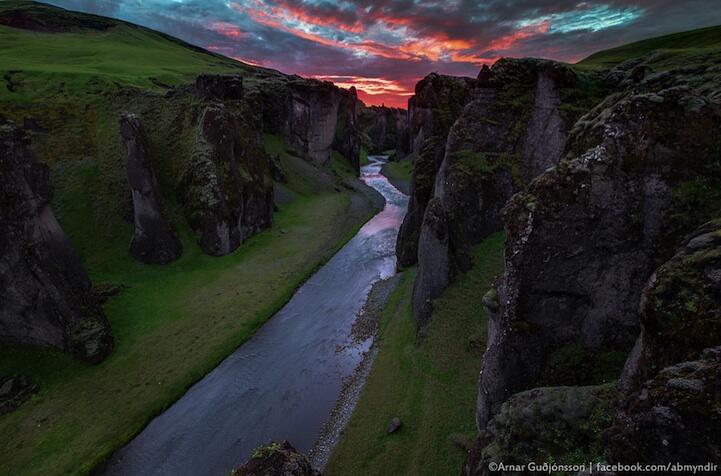 Fjaðrárgljúfur, Canyon (Ngarai) Terindah di Dunia