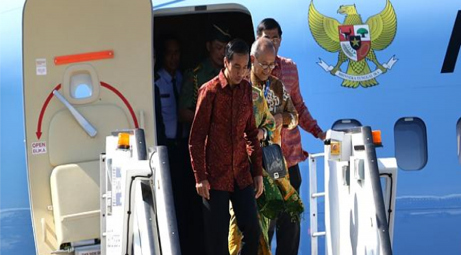Pesawat Tunggangan Jokowi dan Pemimpin Dunia di KTT G-20