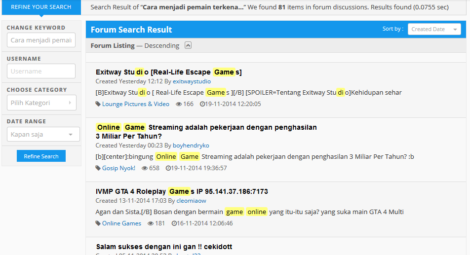 Cara menjadi pemain terkenal di game online