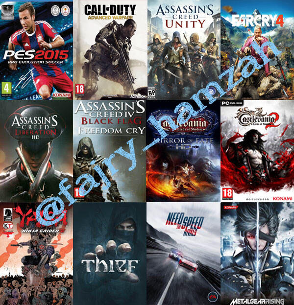 Game pc murah 5000/dvd bisa isi hardisk game lengkap dan update++