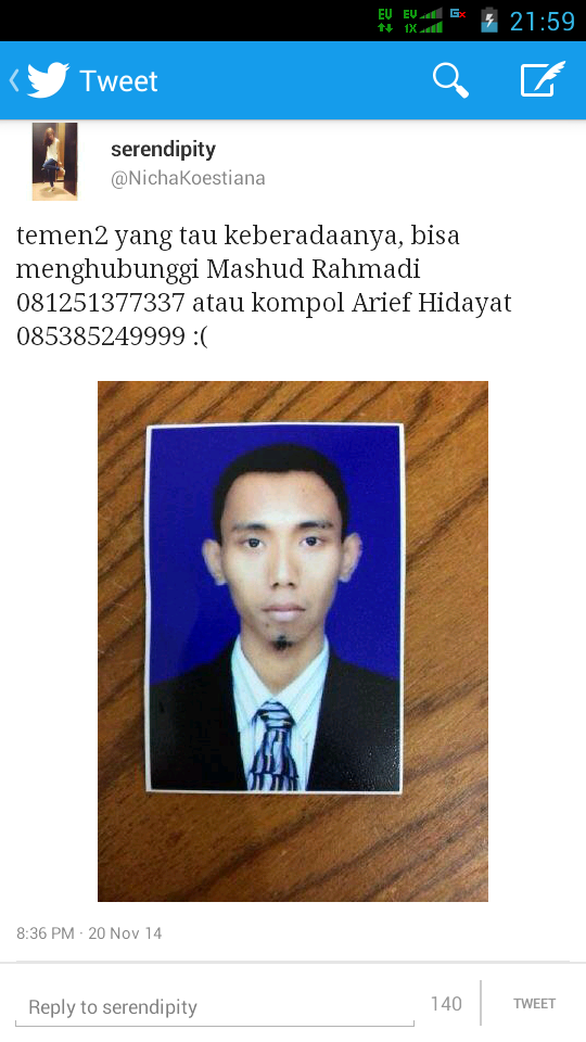 Mohon Info dan Bantu Sebar Foto Penipu