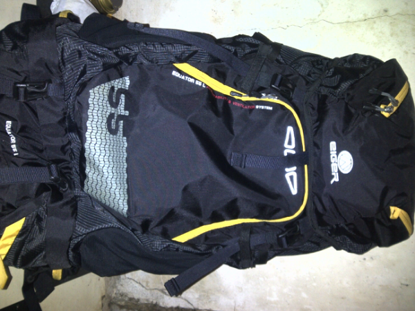 FS: tas carrier/kerir/keril EIGER equator 55L