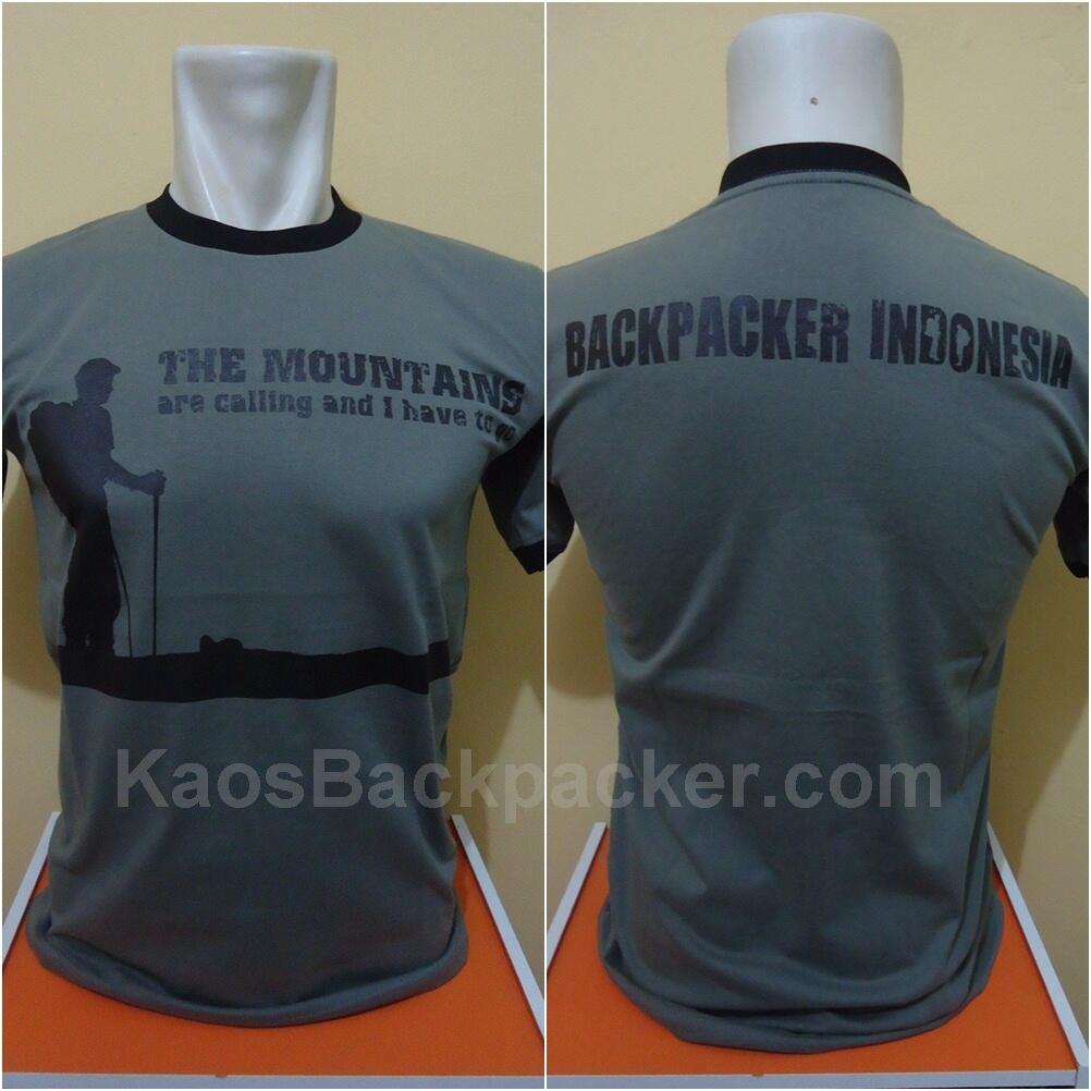 Kaos Backpacker / Travelling | Fresh & New Design