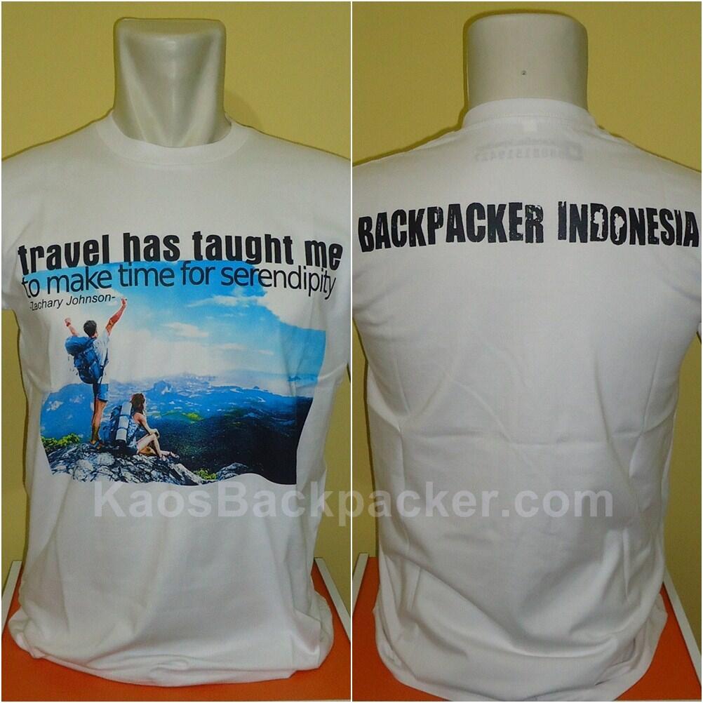 Kaos Backpacker / Travelling | Fresh & New Design