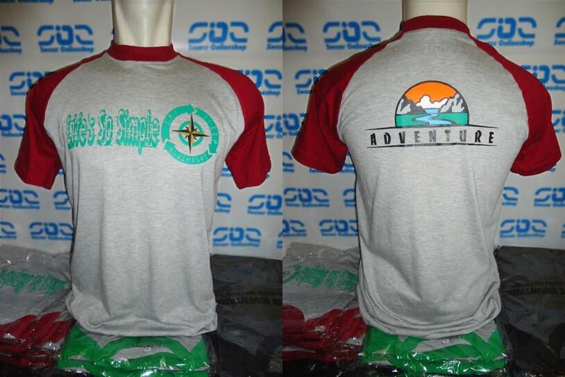 Kaos Backpacker / Travelling | Fresh & New Design