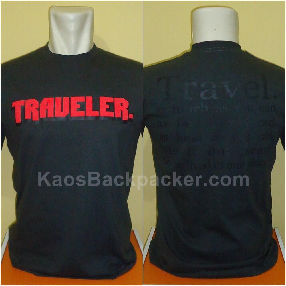 Kaos Backpacker / Travelling | Fresh & New Design