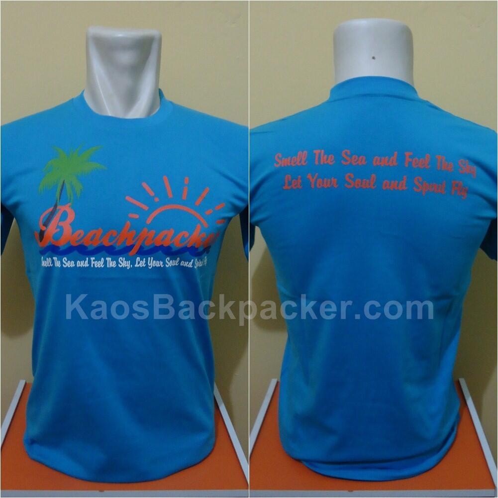Kaos Backpacker / Travelling | Fresh & New Design