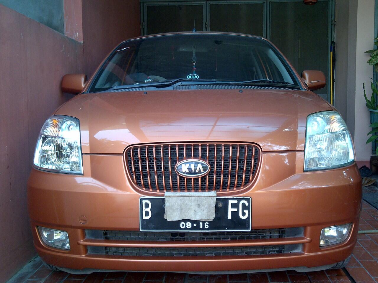 Si irit Picanto orange unyu unyu yang full spec