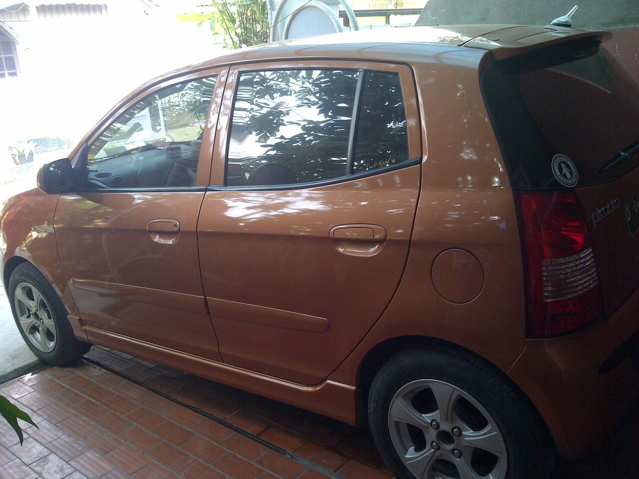 Si irit Picanto orange unyu unyu yang full spec