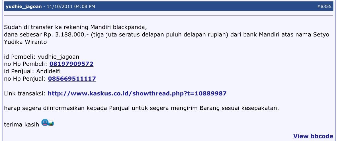 SURAT TERBUKA UNTUK AGAN PECAHBULU (atau ANDIDELFI, atau DAGING.KOTOK)