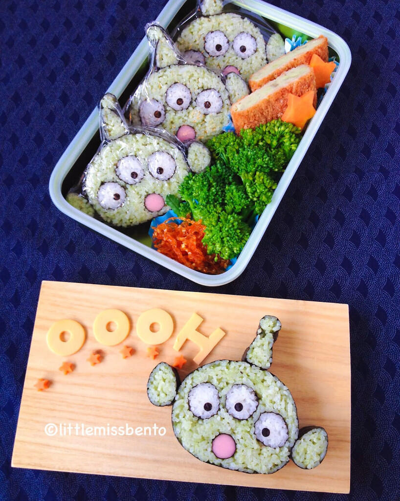Gila Makanan sushi ini di desain Lucu dan Imut dan Menarik sebelum di makan