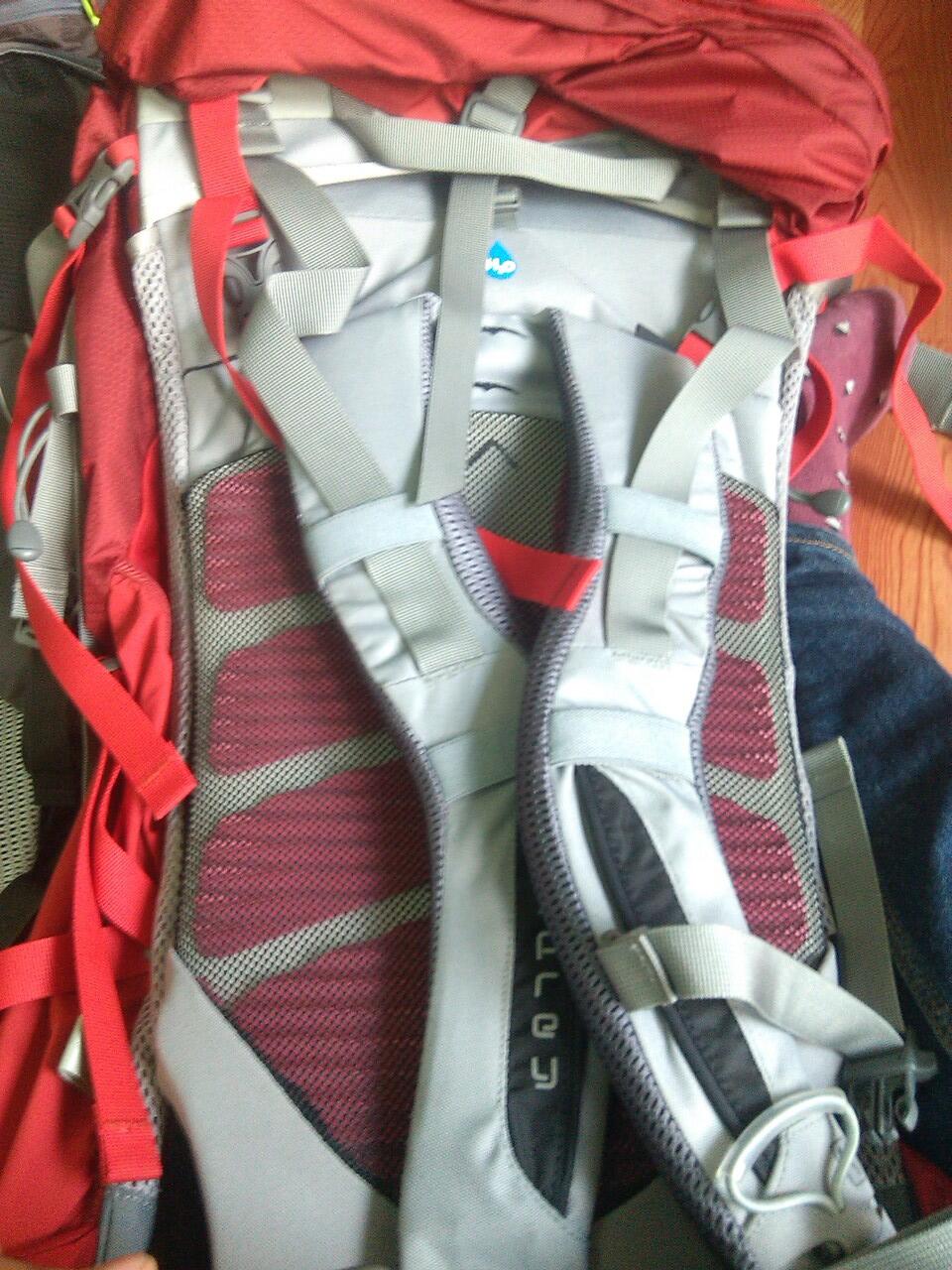 jual osprey ariel 55 merah kestrel 48 biru
