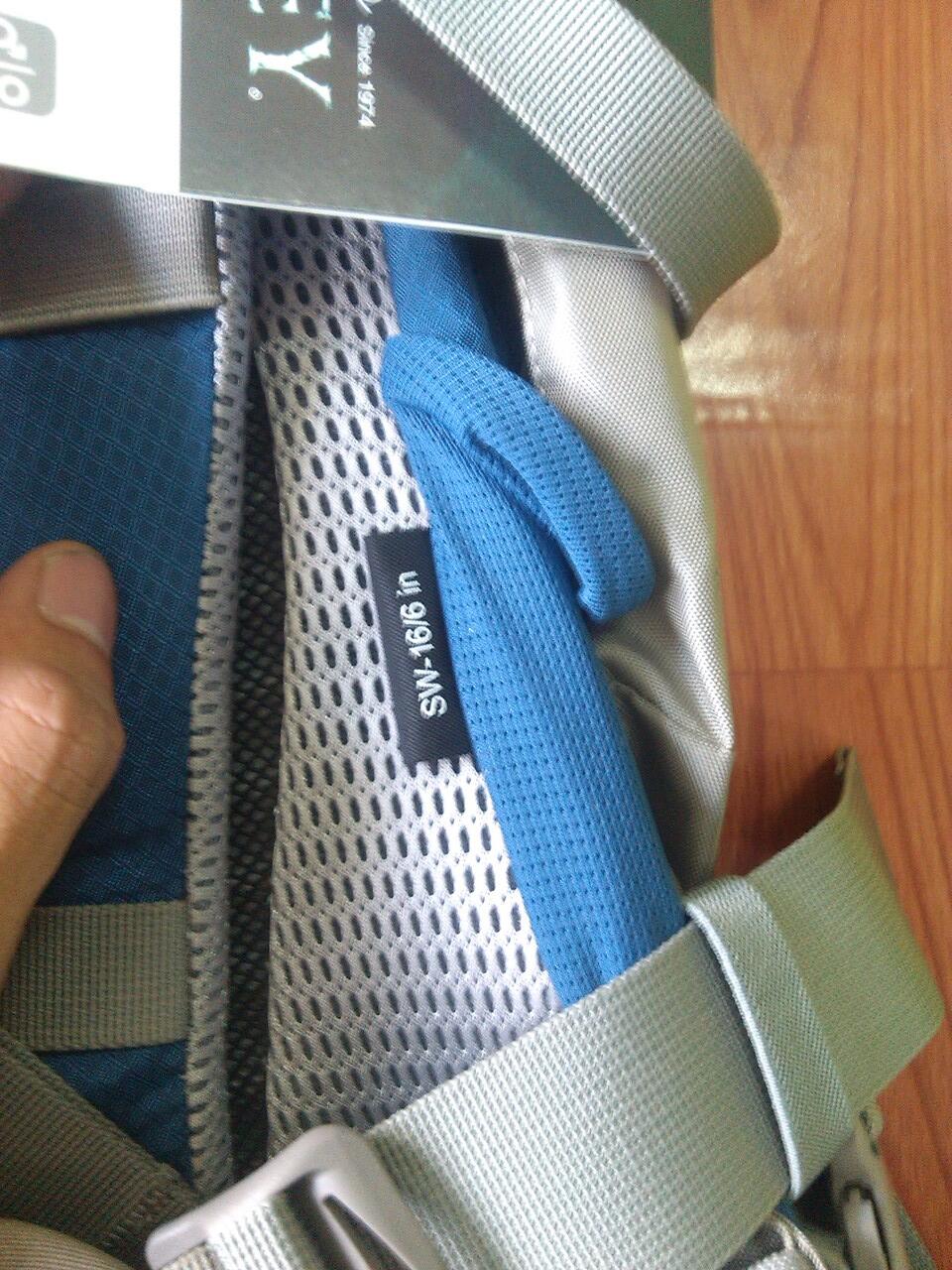 jual osprey ariel 55 merah kestrel 48 biru