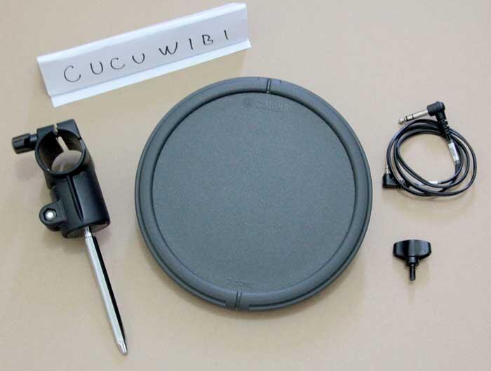 Terjual Yamaha DTX PAD TP70S, 3 Zone Snare Rubber Pad Drum 