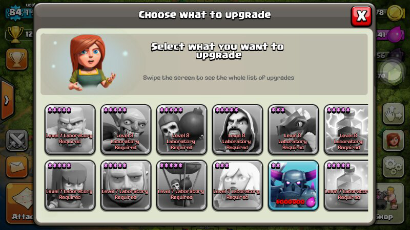ID Clash of Clans COC TH 8 jadi