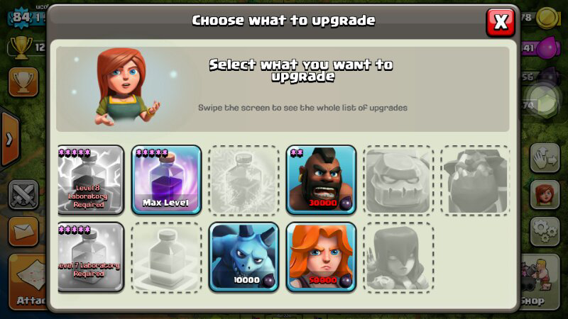 ID Clash of Clans COC TH 8 jadi