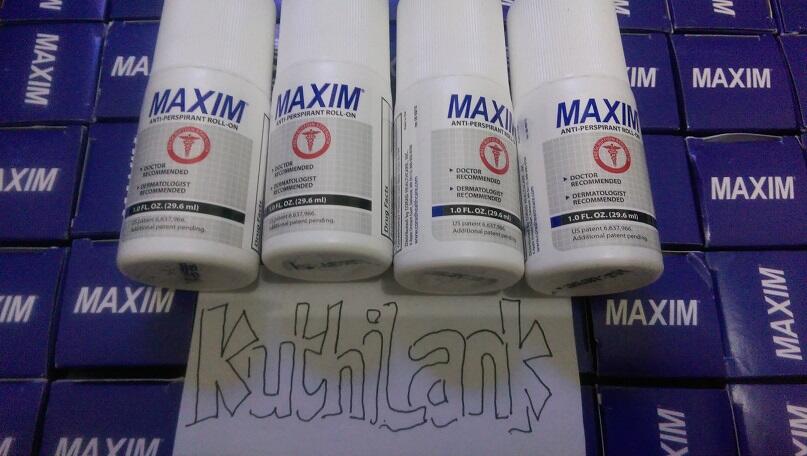 Maxim Antiperspirant For Hyperhidrosis "Deodorant Roll ON"