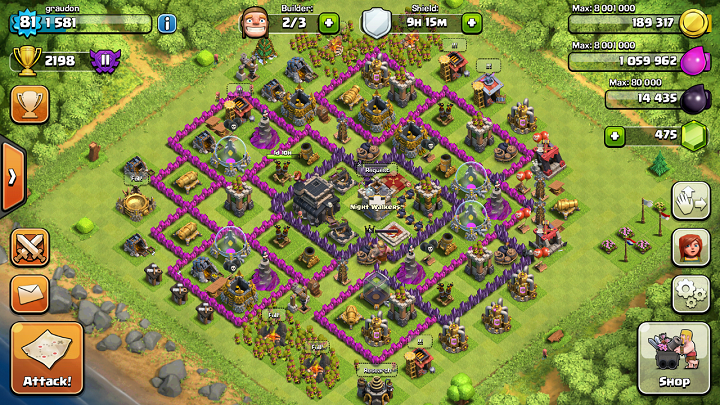 Id Coc Th 9 Lvl 81 Harga Murah