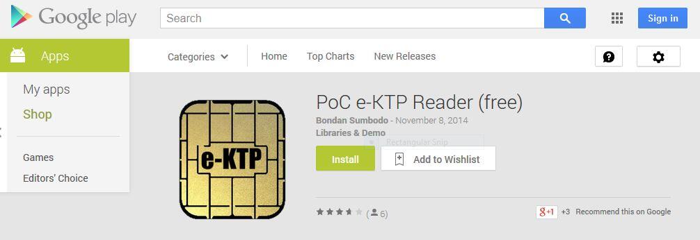 Aplikasi Android Untuk Baca E-KTP