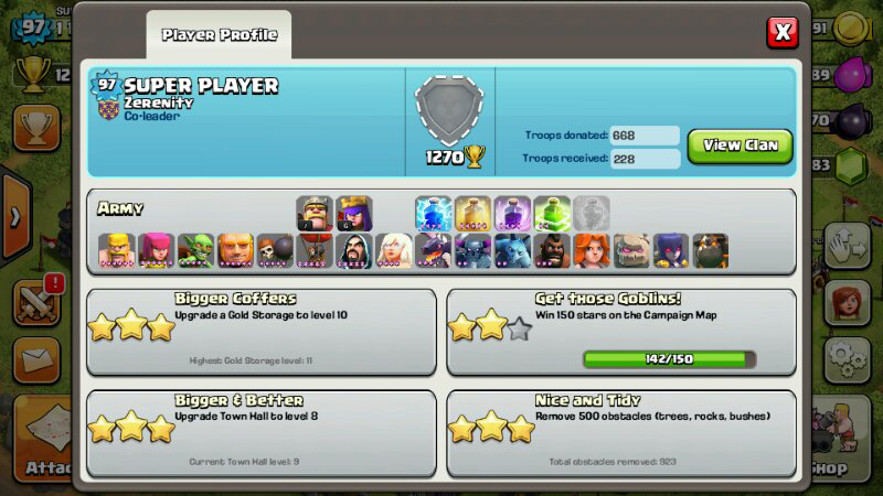 Jual id coc / Clash of clans DATA LENGKAP!