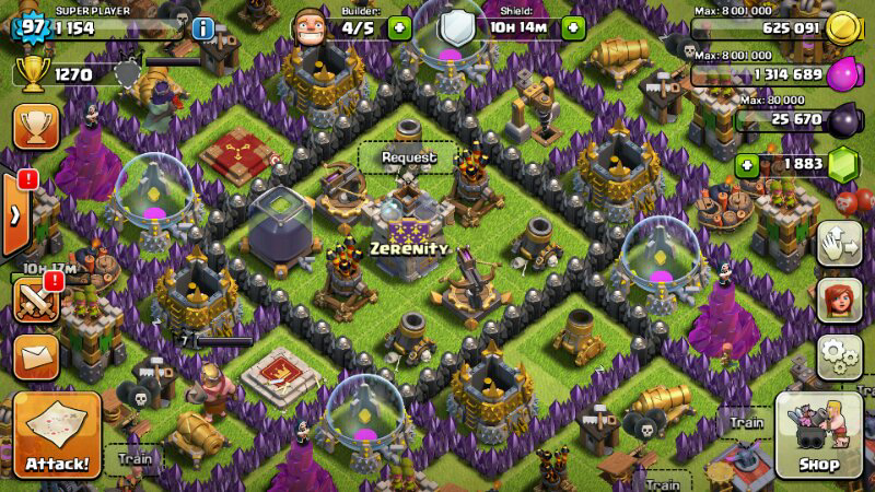 Jual id coc / Clash of clans DATA LENGKAP!