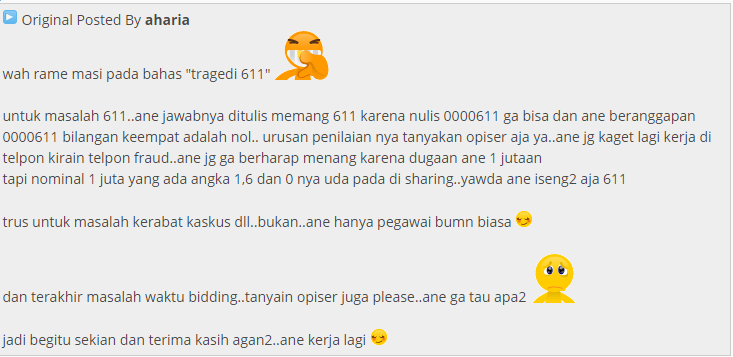 Misteri &quot; tragedi kaskus 611&quot;, masih menjadi Ganjalan bray/ mbels !